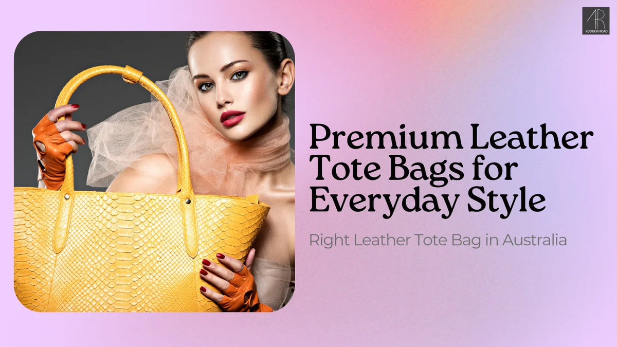 Buy Premium Leather Tote Bags Australia