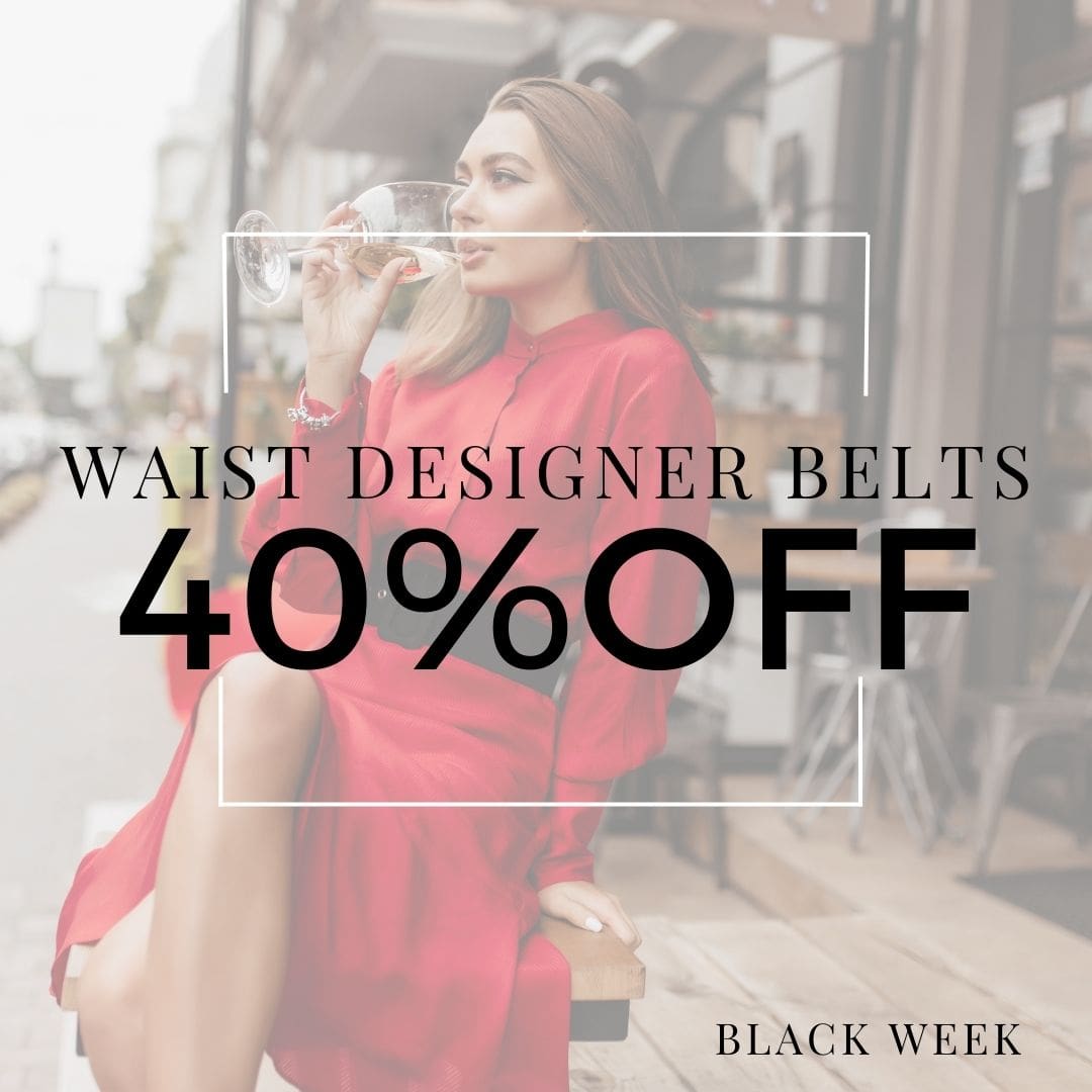 40% OFF on Leather Waist Designer Belts for Black Friday | AddisonRoad
