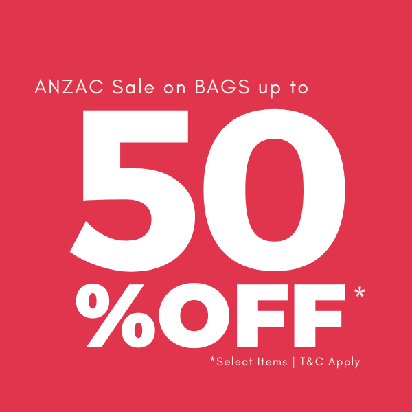 ANZAC DAY BAGS SALE BANNER | ADDISONROAD