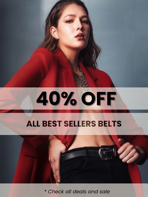 40% OFF on Leather Belts | AddisonRoad