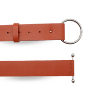 Camellia leather Belts for women | BeltNBags