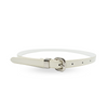 Carrieoff White belts for women