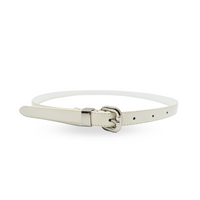 Carrieoff White belts for women