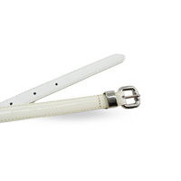 Carrieoff White belts for women