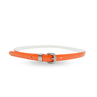 Carrie Orange belts for women
