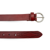 Esperance women burgundy leather Belts for women | BeltNBags