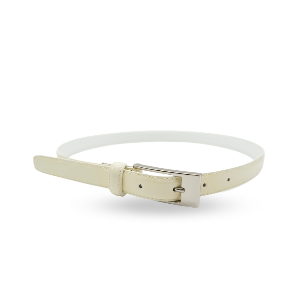 Laceoff white belts for women