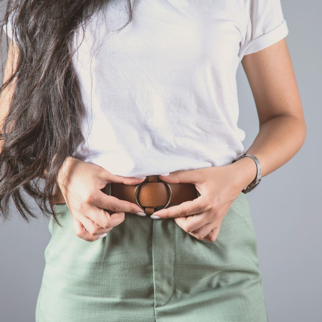 leather belt for women