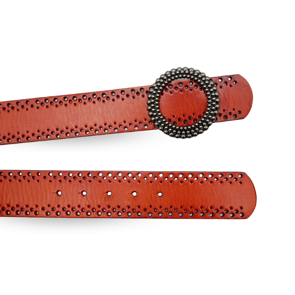 Lily dale leather belts for women