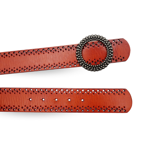 Lily dale leather belts for women