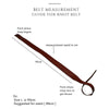 belt measurement guide for know belt