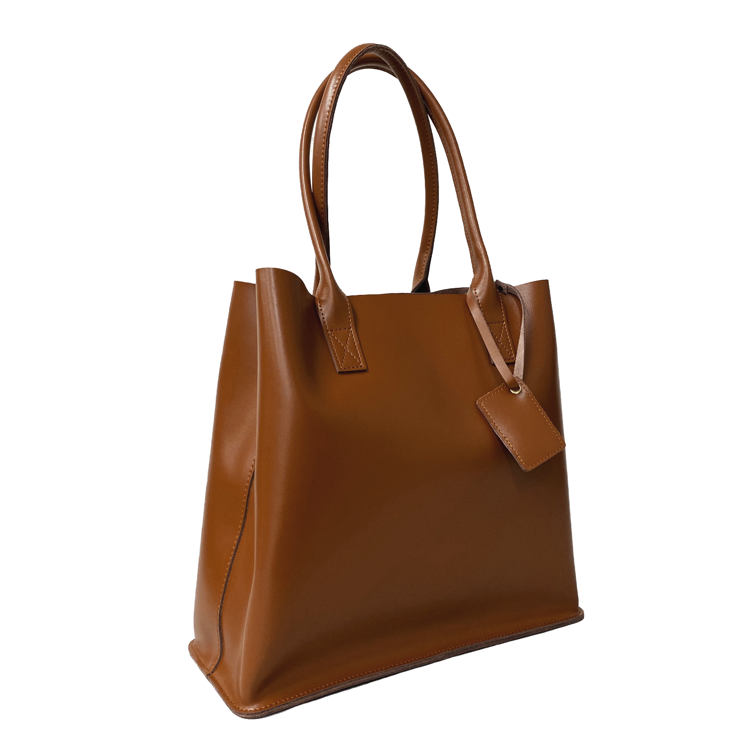 BIRCHGROVE - Women's Tan Genuine Leather Tote Bag Bag Addison Road