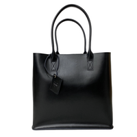 BIRCHGROVE - Women's Black Genuine Leather Tote Bag Bag Addison Road