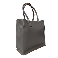 BIRCHGROVE - Women's Grey Genuine Leather Tote Bag Bag Addison Road