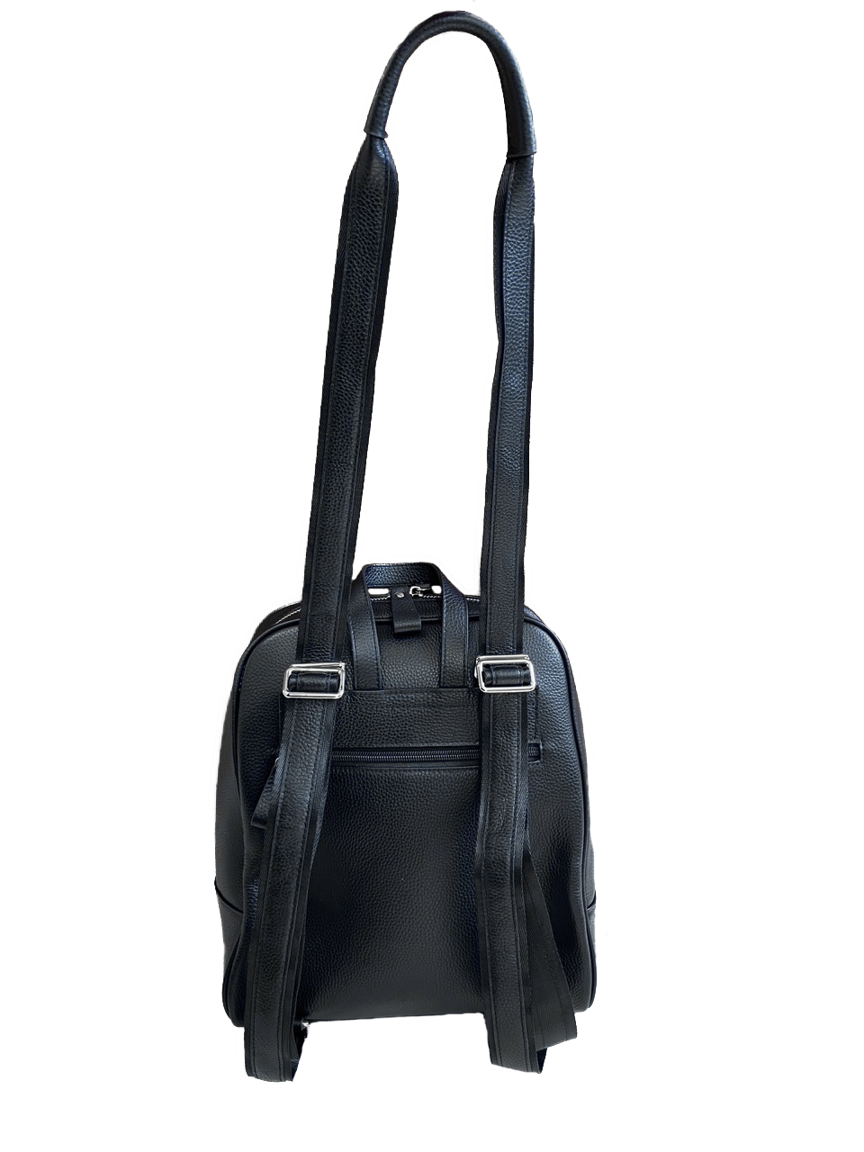 KINGSCLIFF - Black Premium Genuine Leather Backpack Womens Bag Addison Road