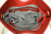 MILLFIELD Red Structured Leather Ring Handle Bag Bag Addison Road