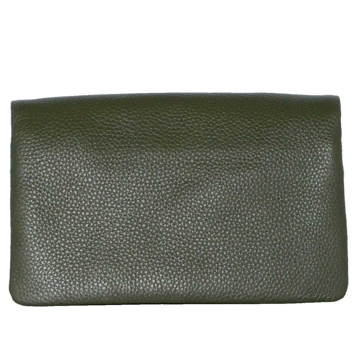 CREMORNE - Ladies Green Leather Fold Wallet Purse with Gold Hardware Wallets Addison Road