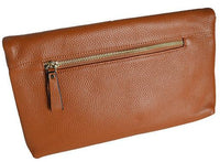 Centennial Park - Tan Leather Evening Clutch Envelope Bag Bag Addison Road