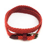 DANNY - Casual Rust Cotton Webbing Belt  - Belt N Bags