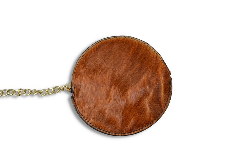 LORN - Cowhide Coin Purse with Keyring Wallets Addison Road