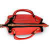 Lucy Red Vegan Pebbled Leather Soft Handle Bag  - Belt N Bags