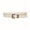 Carrie White Leather Belts for Sale for Women | AddisonRoad