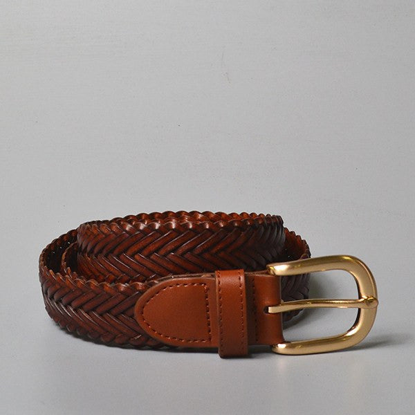 Leather Brown belts for women | AddisonRoad