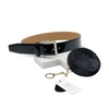 Gift Set | GRACE Leather Belt & LORN Calfhair Key Ring Coin Purse