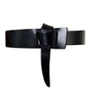 SEAFORTH - Women's Black Genuine Leather Knot Belt Belts Addison Road