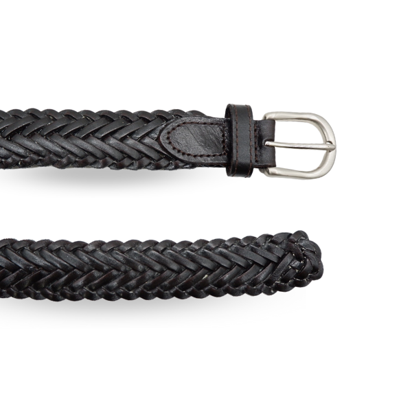 Zareh Black leather belts for Women